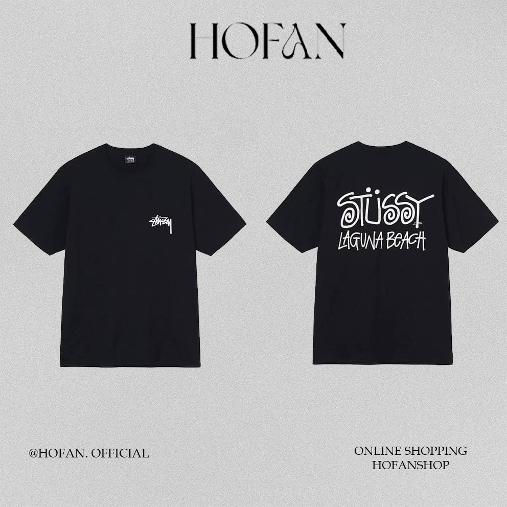 Áo thun nam nữ STUSSY X OUR LEGACY LAGUNA  Cotton 100%, Form Oversize cao cấp VNXK ảnh thật