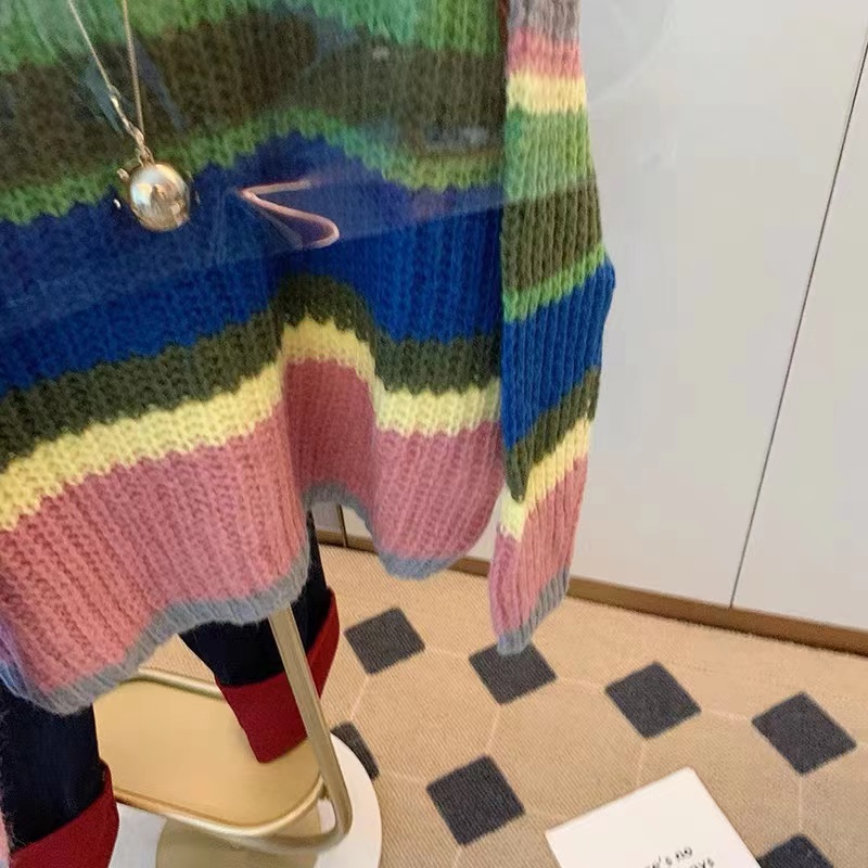 NRVP Áo Sweater Tay Dài Thiết Kế Mới Thời Trang Mùa Đông Theo Phong Cách Hàn Quốc Cho Nữ