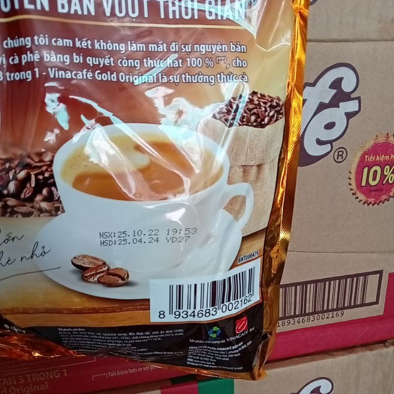 Cà phê sữa VinaCafé Gold Original 800g