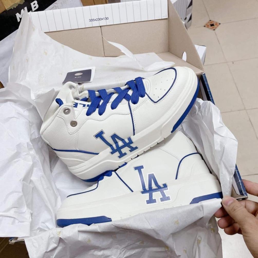 Big sale giày thể thao sneaker mlb chunky high liner ny đen, mlb liner cổ cao ny đen bản cao cấp ảnh thật tự chụp hot