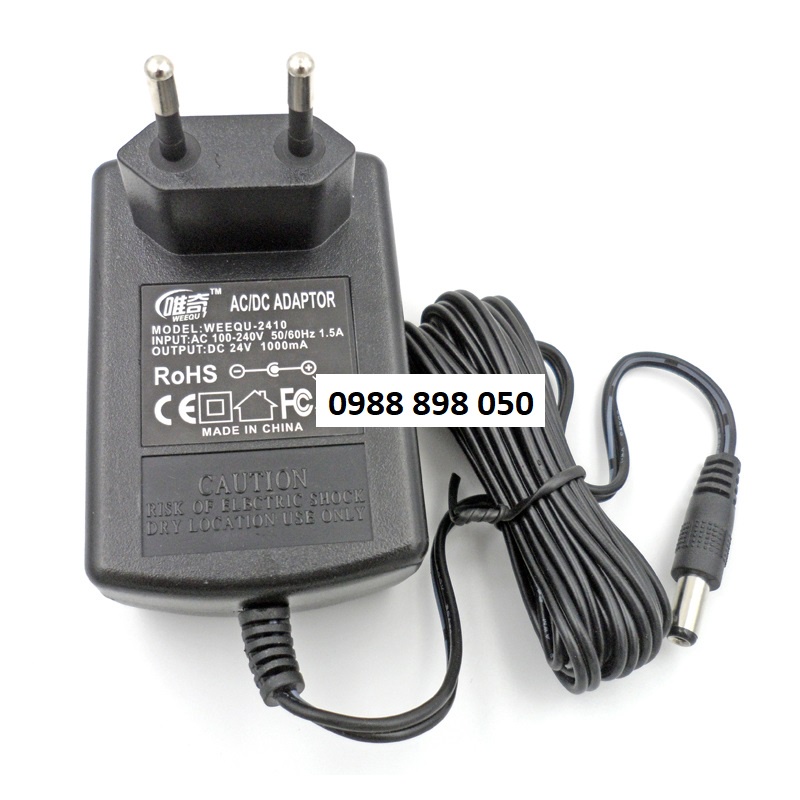 Adapter nguồn 24v 1a loại tốt