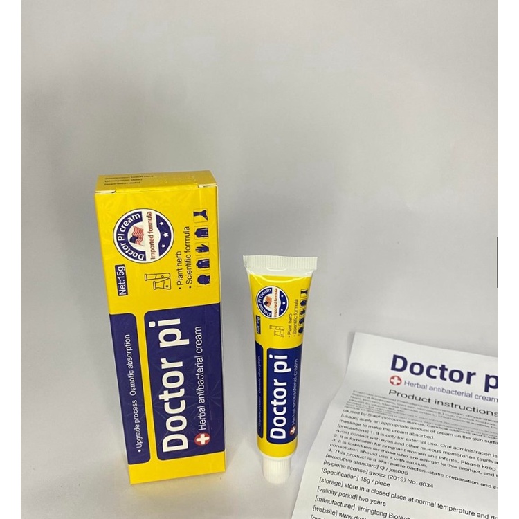 Kem bôi Doctor Pi 1 tuýp ( hàng nhập Mỹ ) date mới nhất