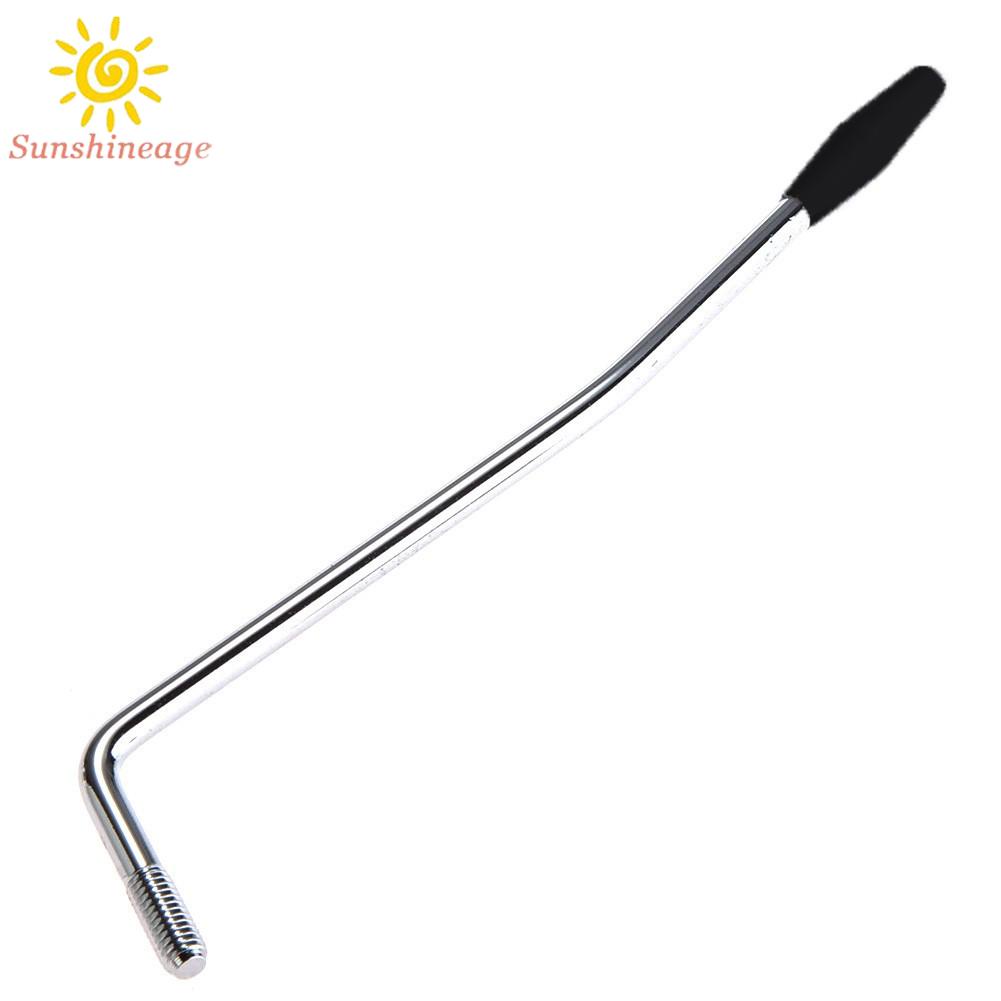 【SUNAGE】Tremolo Arm Whammy Bar For Fender Mexican Stratocaster Strat Chrome &amp; Black【HOT Fashion】
