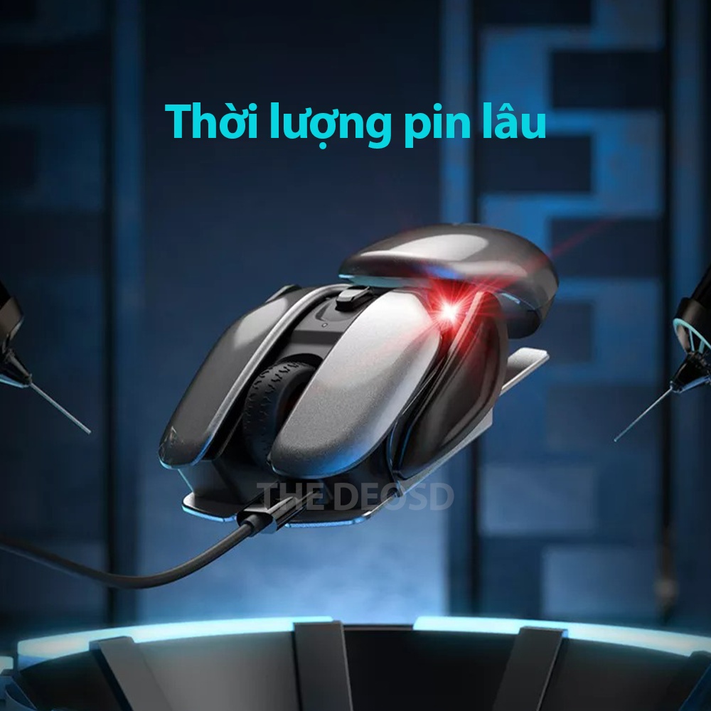 Chuột Bluetooth Không Dây Máy Tính / Laptop - Dùng 2 Tháng / Lần Sạc - The Deosd