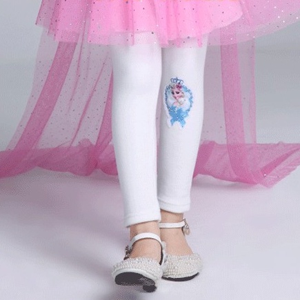 Quần Legging Elsa Cho Bé Gái