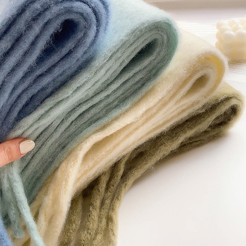 Khăn Choàng Lông Nhung Mềm Mại Thời Trang Mùa Đông 35 * 230cm