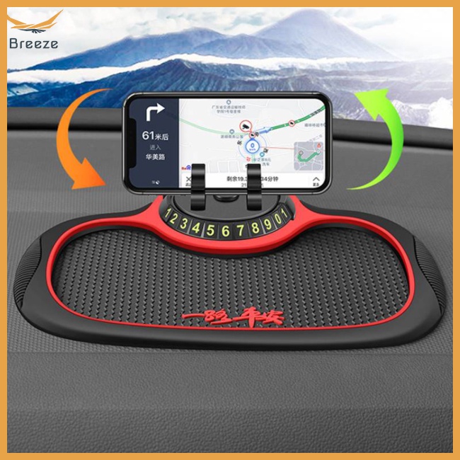 Giá Đỡ Điện Thoại Chống Trượt Đa Năng Gắn Bảng Điều Khiển Xe Hơi