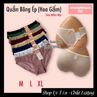 Combo 5 quần lót nữ Lovely xuất Nhật bông ép tơ dệt cao cấp co giãn thoáng mát siêu mềm mịn 182