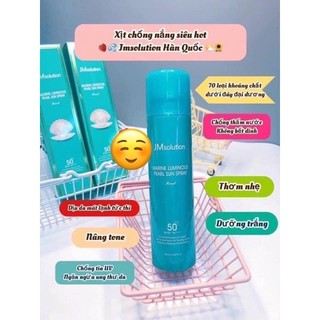 Xịt Chống Nắng JMsolution Sun Spray 180ml Hàn Quốc