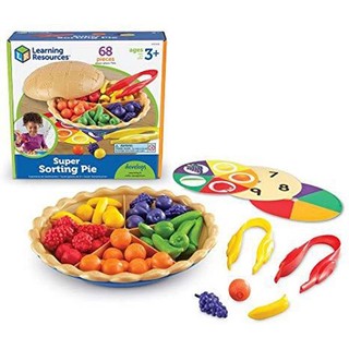  Chiếc bánh nướng trái cây đầy màu sắc - Super Sorting Pie Learning Resources