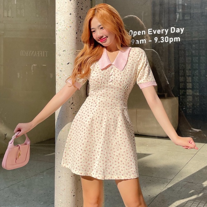 Đầm baby cổ hồng - Dreamy dress