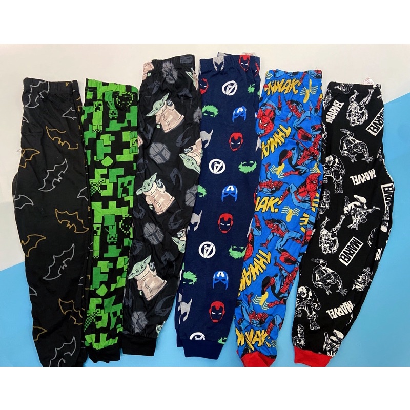 Quần dài  Spiderman minecraft batman cho bé