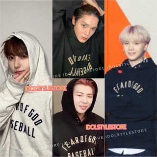 (Quà tặng kèm card) áo nỉ mũ Fear  Namjoon Suga  Taeyong Renjun NCT