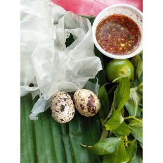 Bánh tráng chấm sate muối tắc . siêu ngon.