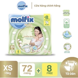 Bỉm Molfix tã dán/Quần đủ size cộng miếng