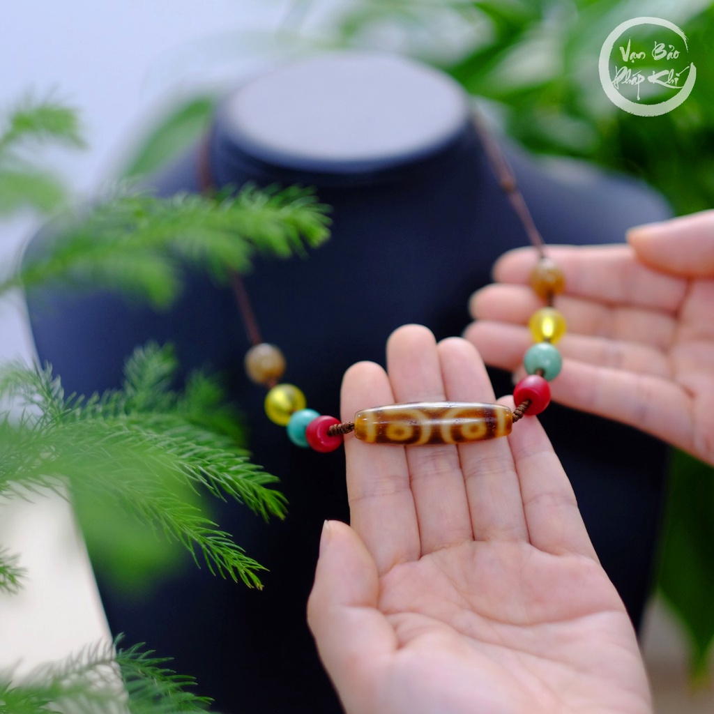 Dzi Tây Tạng 6 mắt đã nhúng năng lượng ở Thái Lan