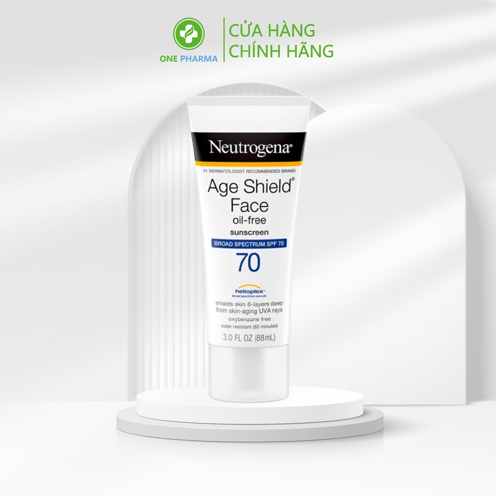 Kem chống nắng chống lão hoá Neutrogena Age Shield Face SPF 70 88ml