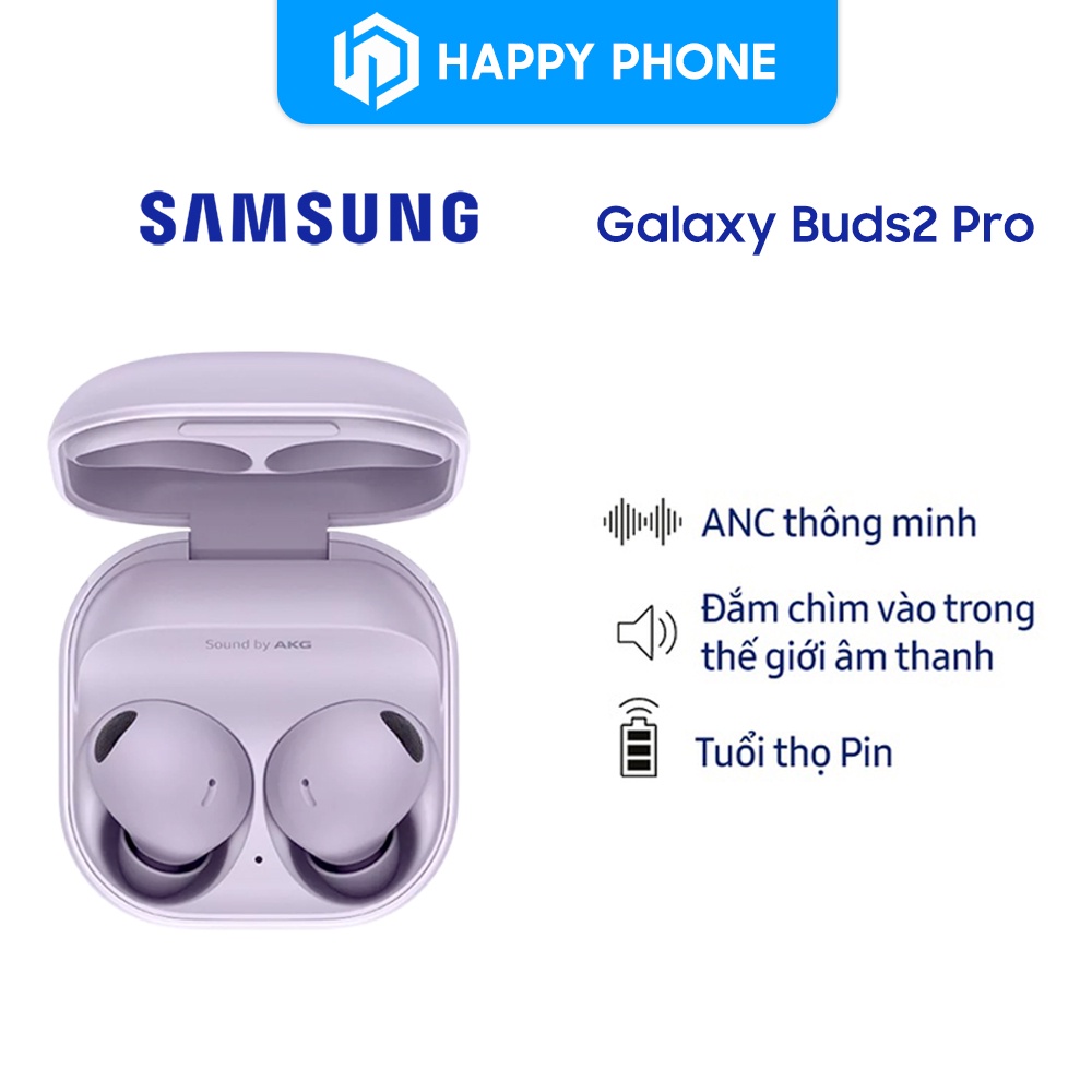 Tai nghe Không Dây Samsung Galaxy Buds2 Pro - Hàng Chính Hãng