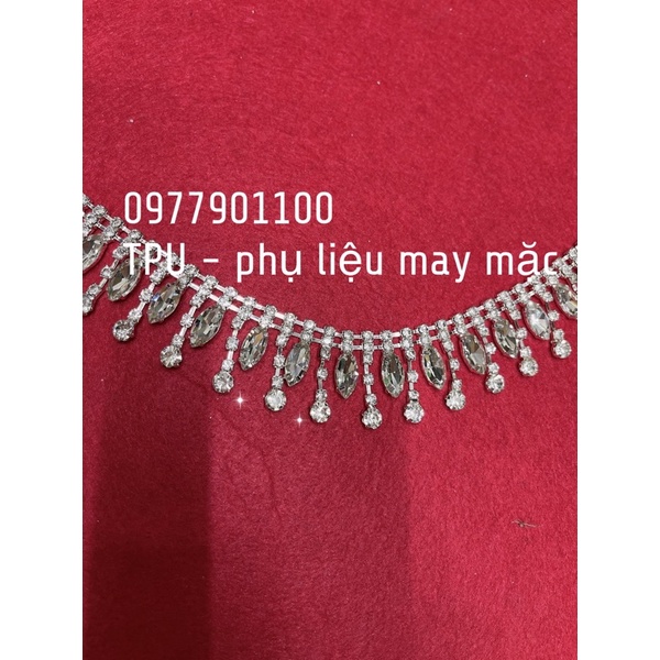 Dây xoàn trang trí , dây đá kết , giọt tua rua, giọt nước
