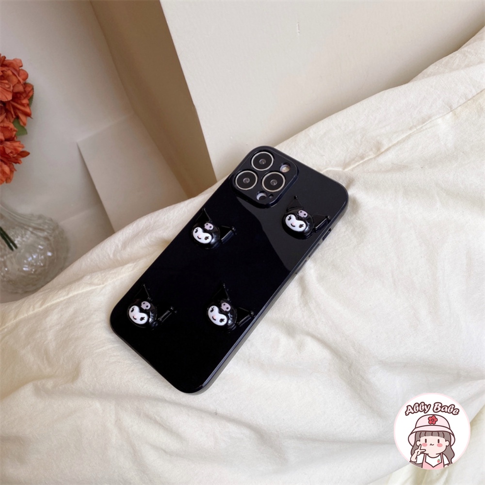 Ốp Điện Thoại TPU Mềm Nhám Màu Đen Chống Mồ Hôi In Hình 3D Cho IPhone 14 Pro Max 11 7Plus 13 12 11 Pro Max X XS