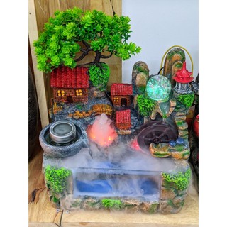 THÁC NƯỚC MINI ĐỂ BÀN – NGÔI NHÀ ĐỎ