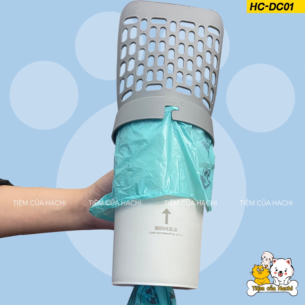 Dụng cụ hót phân mèo kèm túi