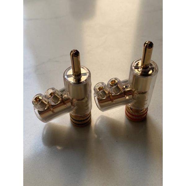 1 Giắc Cắm Loa Âm Thanh HIFI Rhodium Mạ Vàng