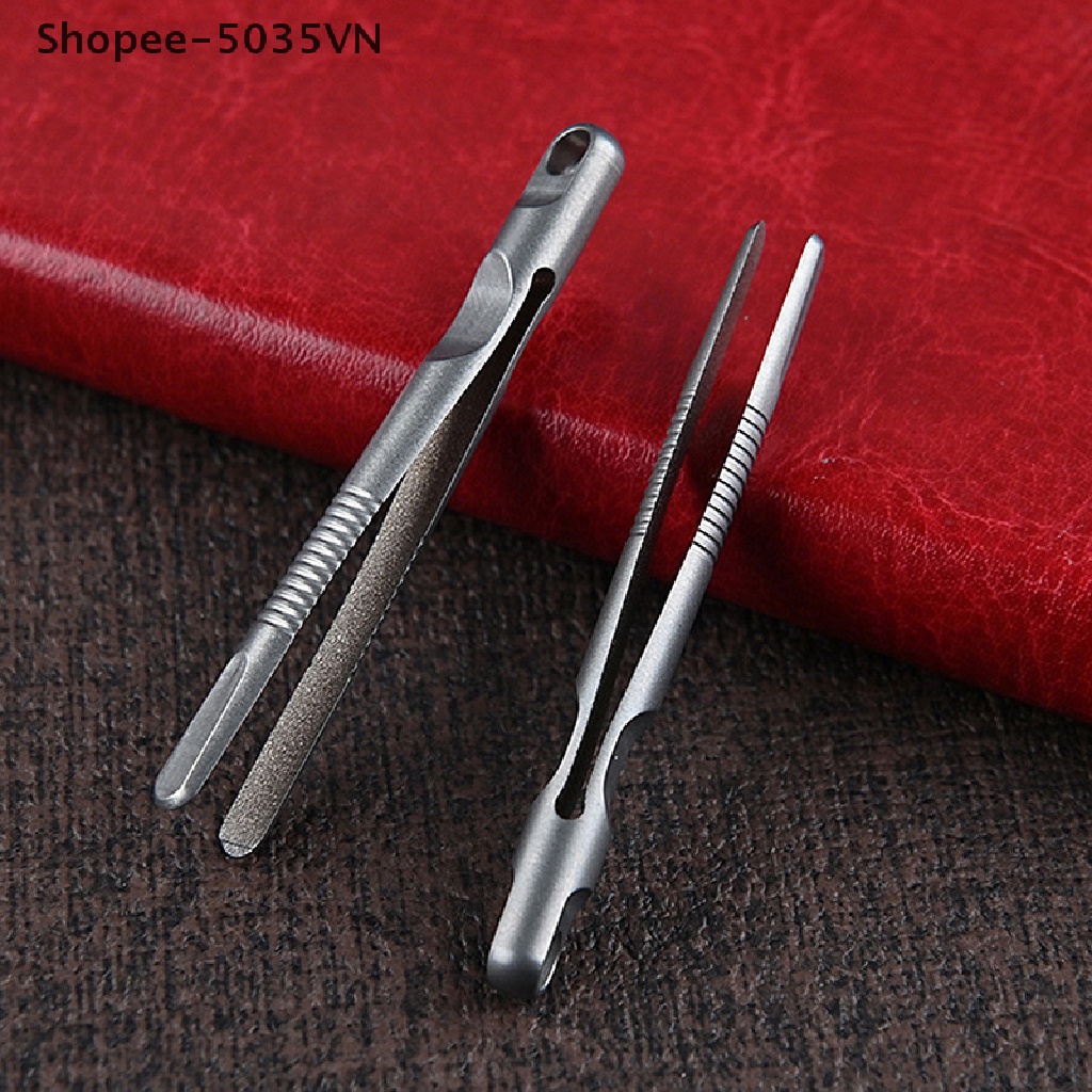 Nhíp Titan Mini TC4 Bằng Hợp Kim Titan Nhỏ Gọn Tiện Dụng