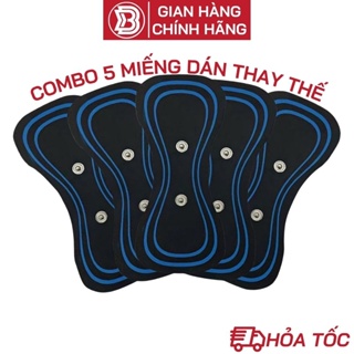 Combo 5 Miếng Dán Thay Thế Gel Dính Phù Hợp Mọi Máy Massage Xung Điên