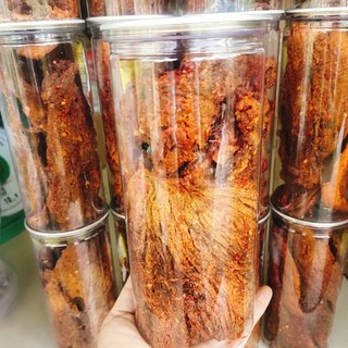 Khô bò miếng mềm Hồng Ngự (lon pet 300gr)