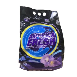 Bột giặt America Fresh 2kg (4 Mùi)