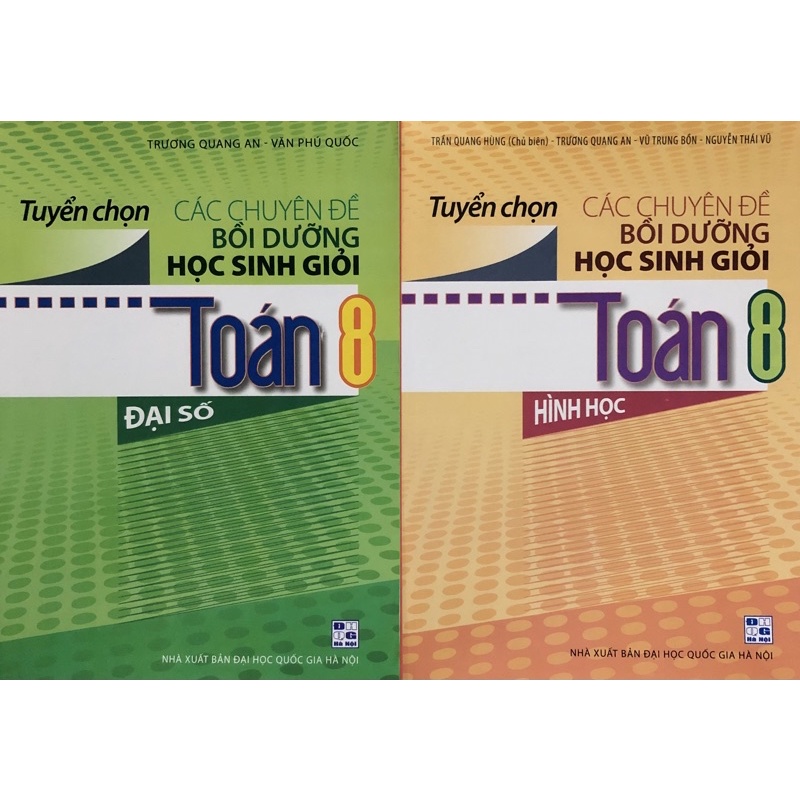 Sách - Tuyển chọn Các chuyên đề bồi dưỡng học sinh giỏi Toán 8 ( Đại số + Hình học )
