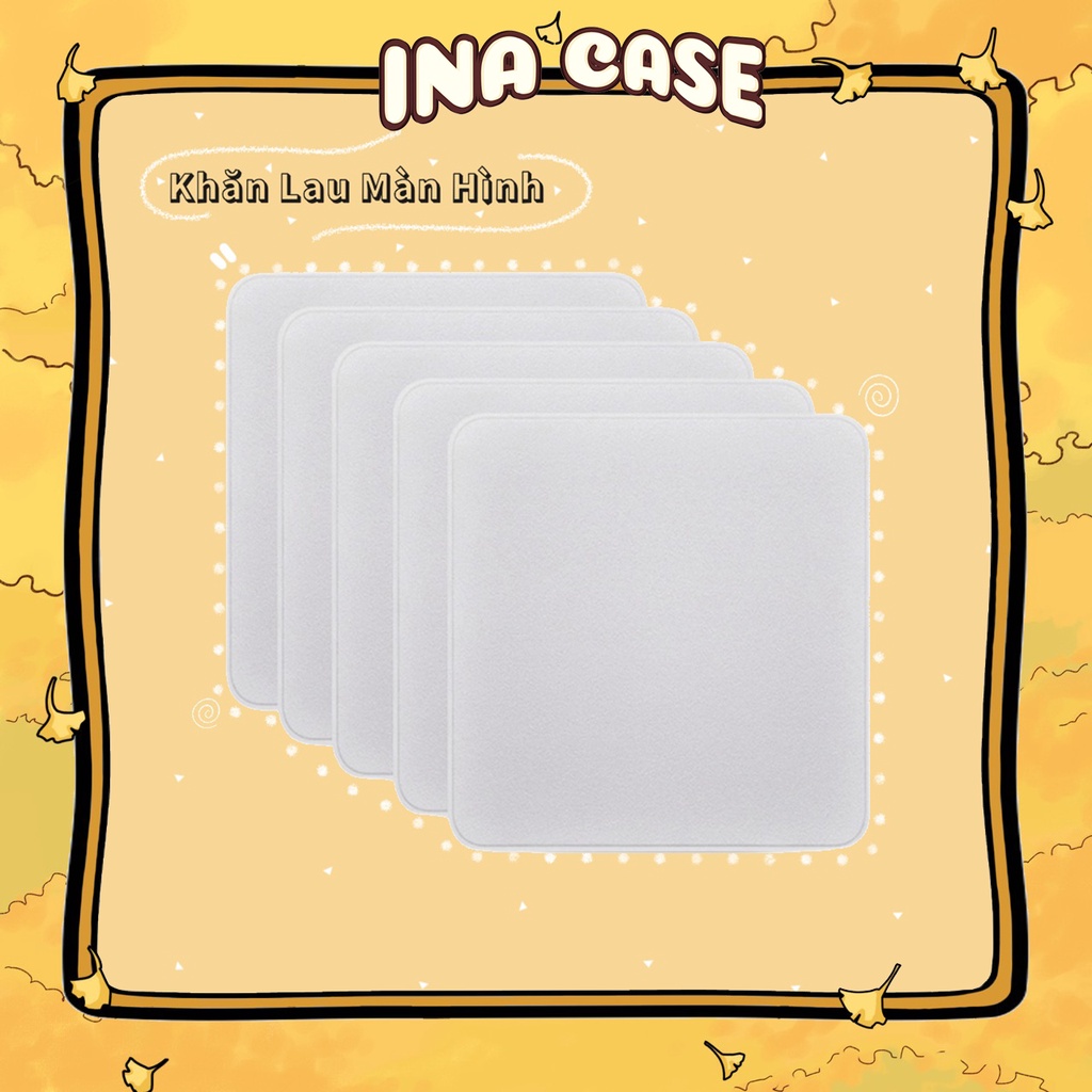 Khăn lau chuyên dụng màn hình máy tính, laptop, ipad, điện thoại, máy ảnh sợi nano siêu mịn