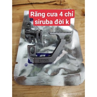 Răng cưa vắt sổ 4 chỉ jack siruba K