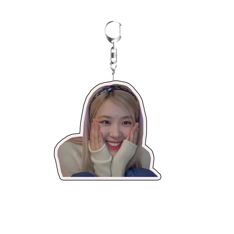 ROSE Móc Khóa Hình BLACKPINK Xinh Xắn Đáng Yêu