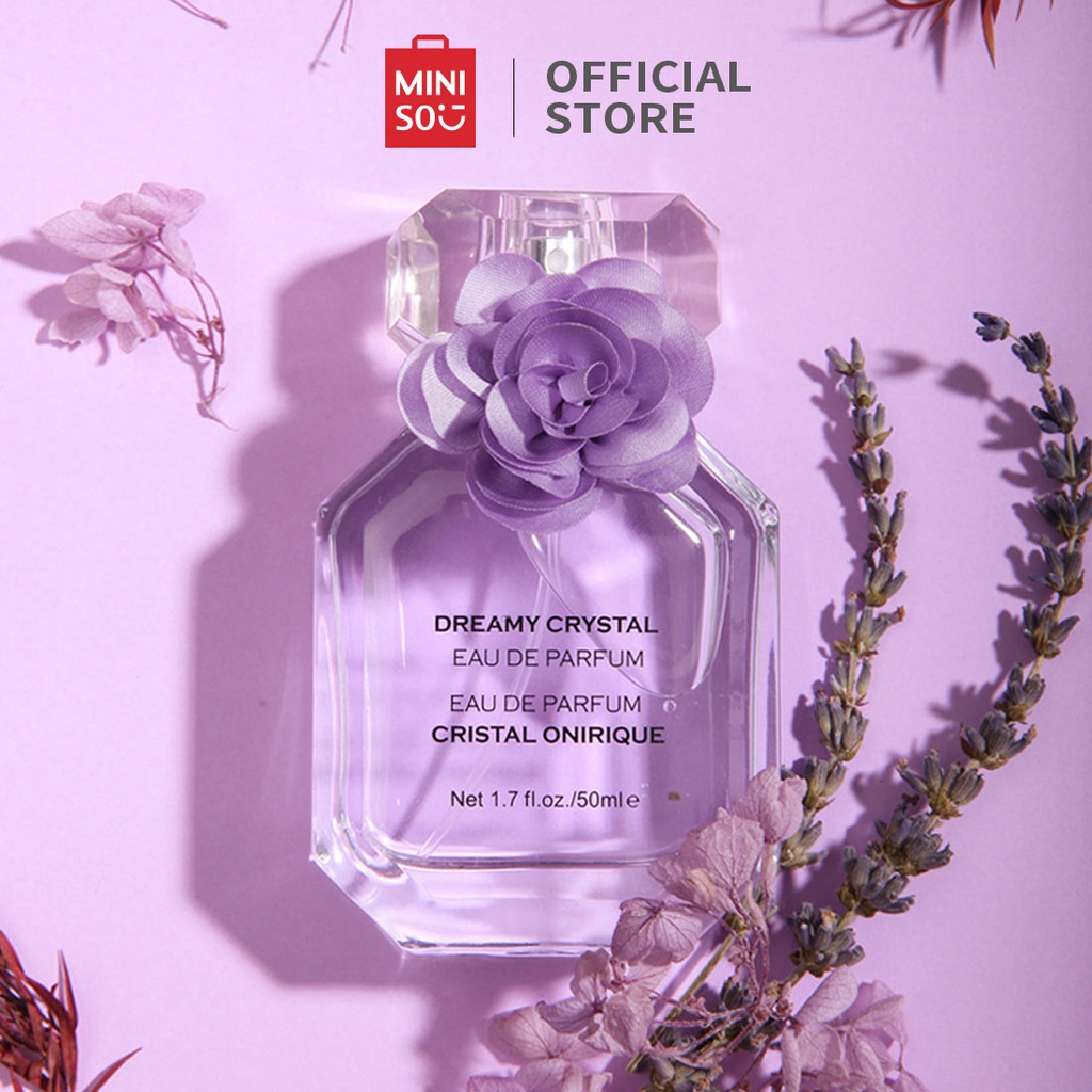 Nước Hoa cho nữ cao cấp EDP Crystal Miniso hương dịu nhẹ lưu hương lâu cả ngày 50ml | BigBuy360 - bigbuy360.vn