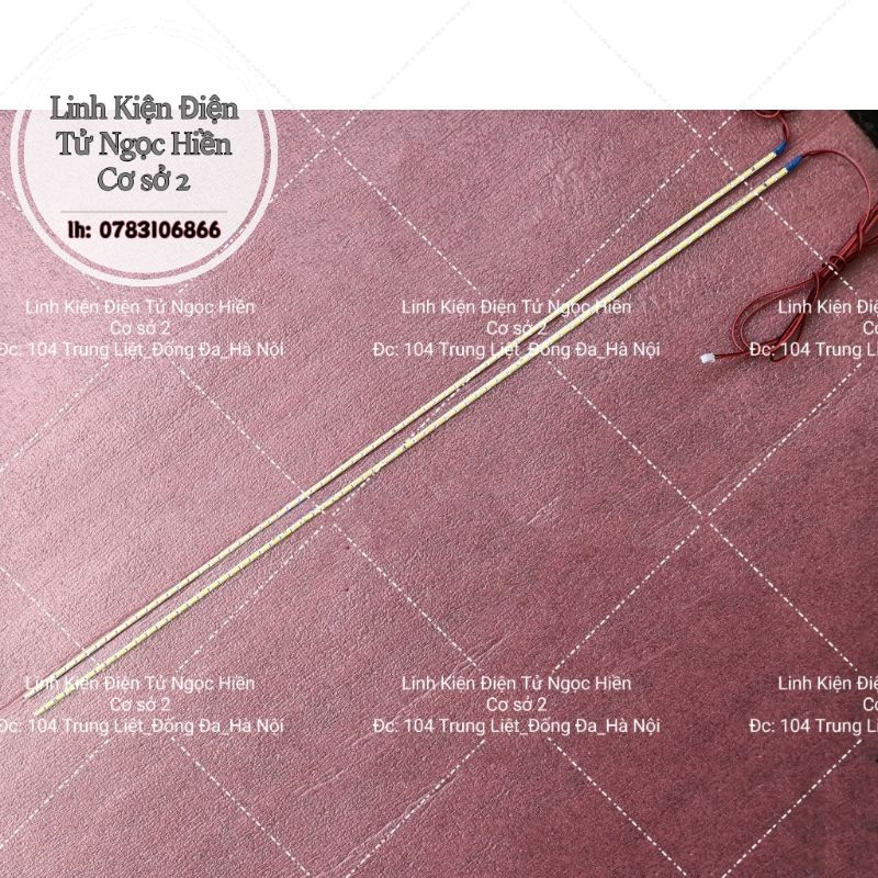Led Viền Tivi Asanzo 55SK900 Cường Lực ( 1 Máy 2 Thanh- 1 Thanh 72 Bóng Dài 61cm)