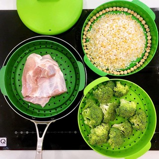 Xửng hấp tupperware 3 tầng stream it paradise