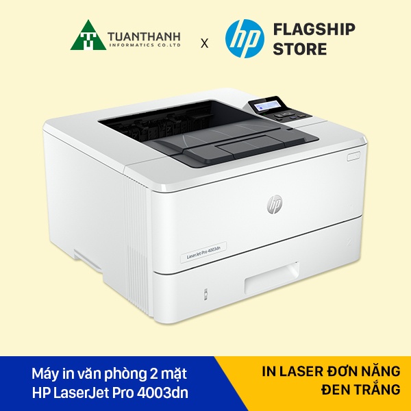 Máy in văn phòng 2 mặt HP LaserJet Pro 4003dn  - Chính hãng, bảo hành 12T