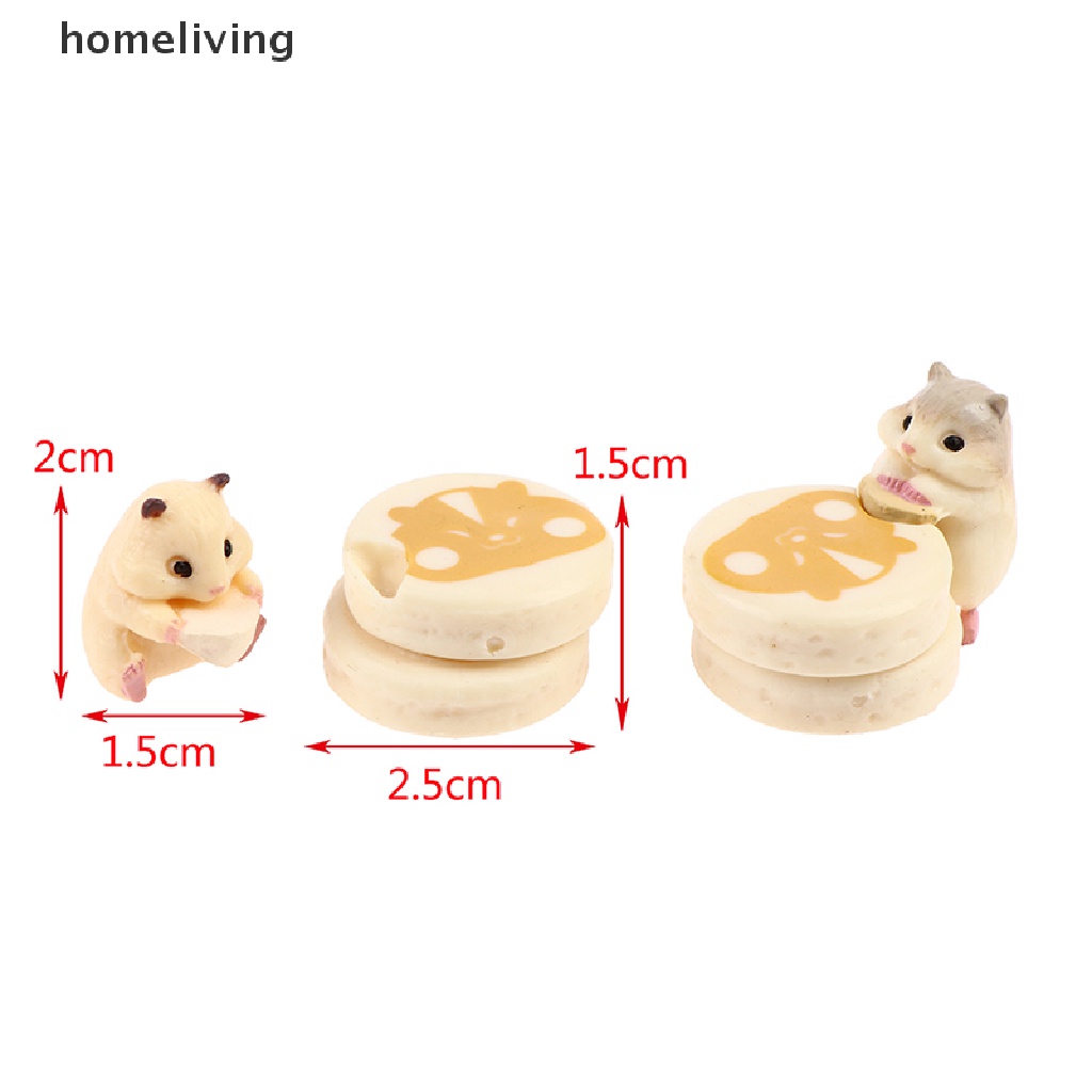 Đồ Chơi Mô Hình Bánh Hamburger Mini Cho Nhà Búp Bê