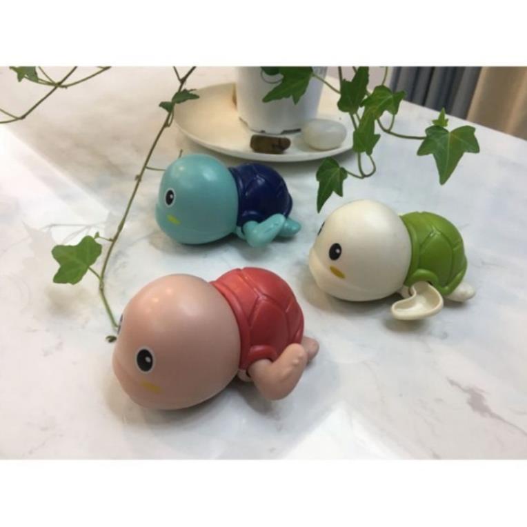THTL Chú Rùa Vận Cót Biết Bơi Vui Nhộn Trong Bồn Tắm Siêu Dễ Thương🍀FREESHIP🍀Đồ Trơi Rùa Vặn Cót Biết Bơi ,
