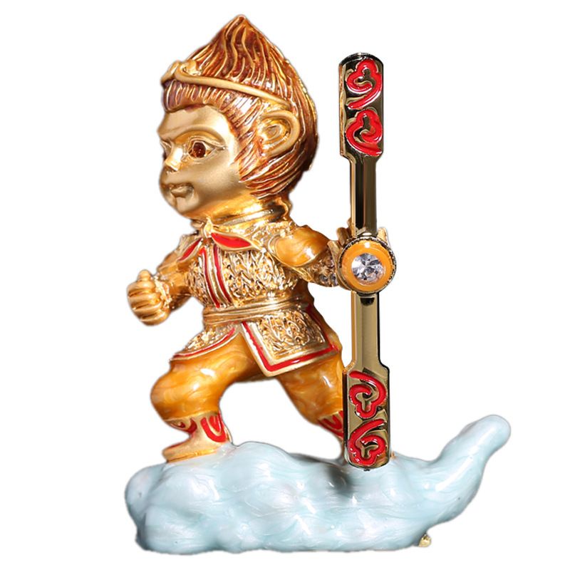 Tượng Tôn Ngộ Không cưỡi mây gắn cửa gió điều hòa - nước hoa, sáp thơm, khử mùi xe ô tô xe hơi cao cấp