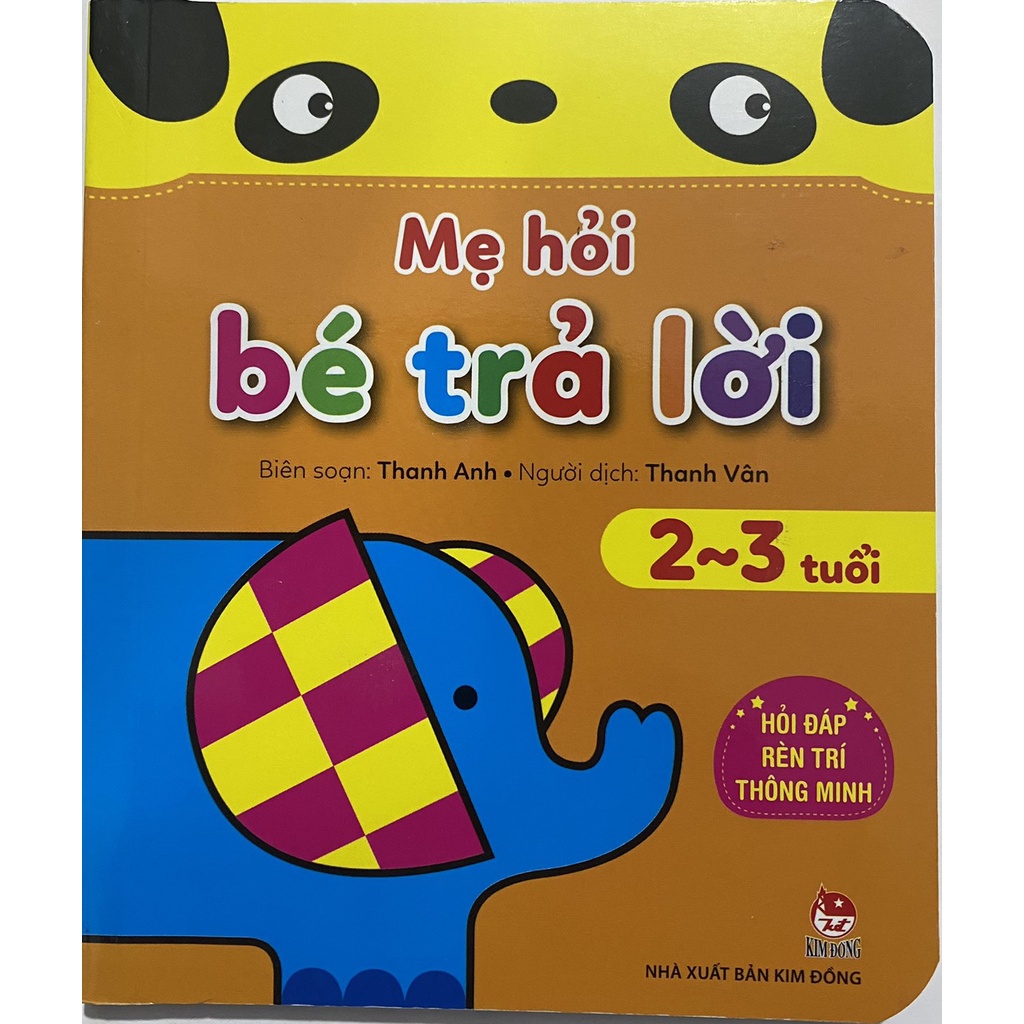 Sách - Mẹ hỏi bé trả lời 2-3 tuổi