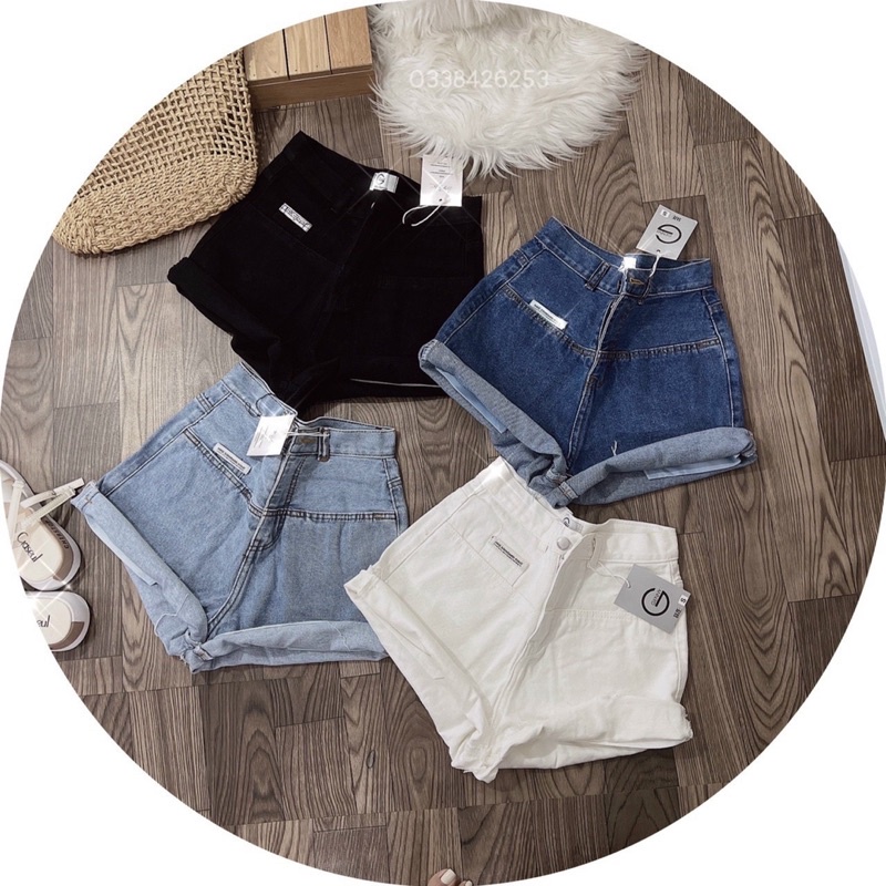 Quần Jeans Đùi Hottren 2023 Mẫu Mới [Ảnh sàn thật]