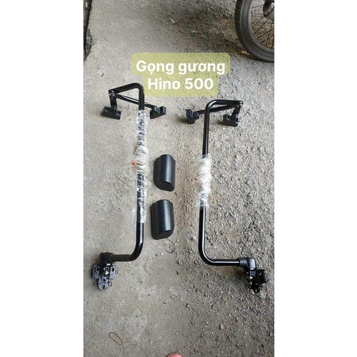 Gọng Gương Zin - Gọng Gương Inox - Gọng Gương Xe Tải Hino 500 - Hino Đầu Kéo