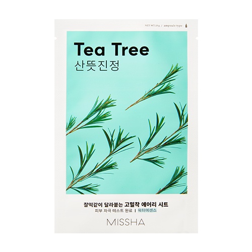 Missha airy fit sheet mask 12 types 1ea 19g