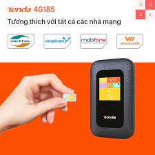 Bộ Phát Wifi Di Động 4G Tenda 4G185 Chính Hãng, Bảo Hành 3 Năm