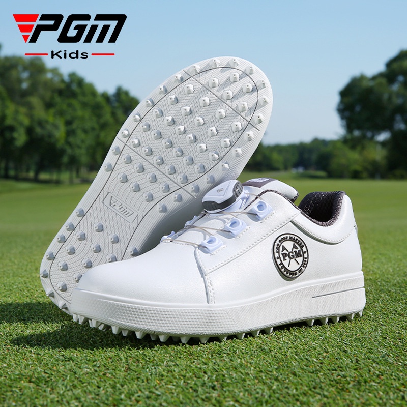 Giày Chơi Golf PGM Thoáng Khí Chống Trượt Chống Thấm Nước Thời Trang Thu Đông Cho Bé