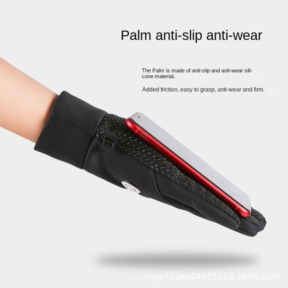 CACTU Găng Tay Thể Thao Lông Cừu Ấm Áp Hợp Thời Trang Cho Nam