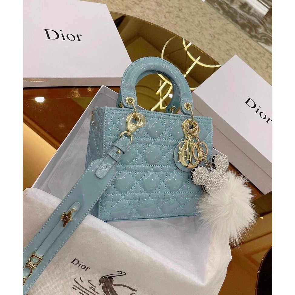 Túi xách nữ đeo chéo dyour phủ bóng 4 màu đẹp Hot Trend 2023 FULL BOX